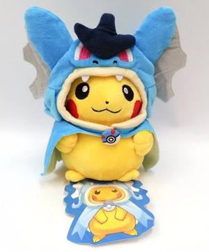 Pokémon Pikachu Gyarados Azul Peluche Pequeño