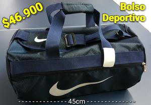Bolso Deportivo Logo Nike Azul Oscuro