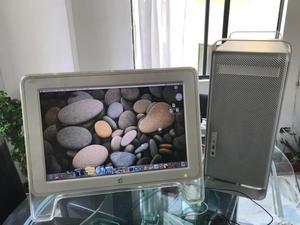 MAC G5 torre y monitor