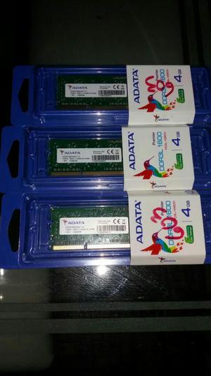 Memoria Ddr3 4 Gb Nuevas Portatil