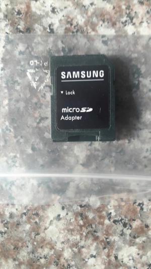 Memoria Micro Adapter Samsung Nueva