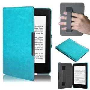 Piel Inteligente Cuero Funda Para Amazon Kindle