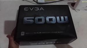 fuente de poder evga de 600w 80 plus white certificada