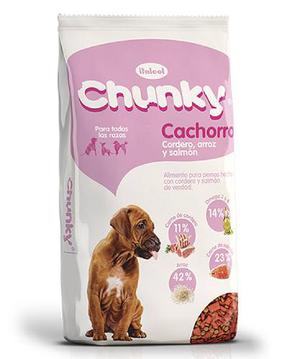 Chunky Alimento Chunky Cordero Cachorro Para Perro 8 Kg