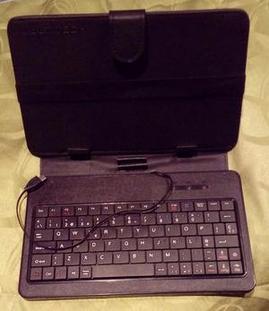 Funda con Teclado para Tablet Pc 7