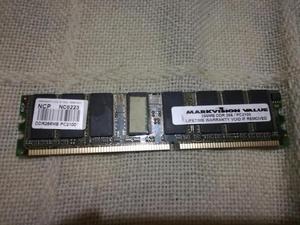 MEMORIA RAM 256 y 512 MB