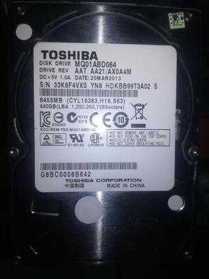 Oferta Disco Duro 640 Gb Toshiba