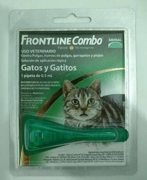 Pipeta Frontline Combo Pulgas Garrapatas Para Gatos