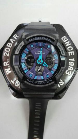Reloj G Shock Negro Azul Sumergible