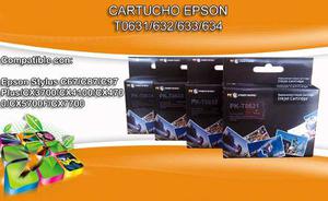 Cartucho Epson T Black/cy/yell/mag Nuevos Genericos