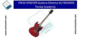 FRE50 WRD/WR GUITARRA ELÉCTRICA SG FREEMAN