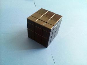 Mirror Block Magic Cube Negro 3x3x3 Speedcube Shengshou Cube