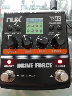 Pedal Multiefectos Nux Drive Force.