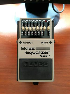 Vendo Pedal Boss Bass Equalizer