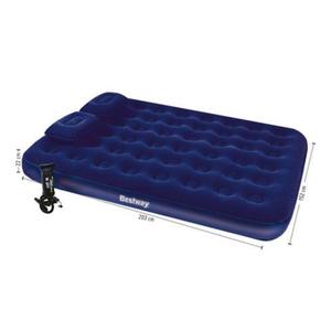 Colchón inflable Queen 2 Almohadas 1 Bomba NUEVO