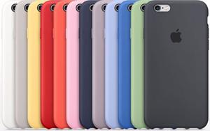 Fundas Apple Silicona Case Iphone 6 6s + Templado Regalo