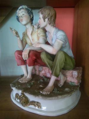 Escultura en Porcelana capo Di Monti