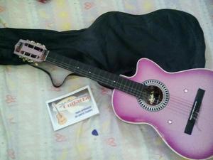 Guitarra Acústica Lila