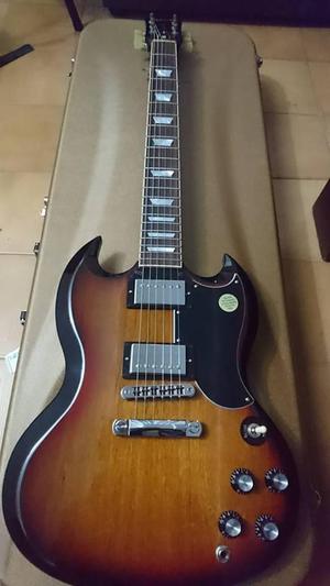 Guitarra Electrica Gibson SG Standard Fireburst, GForce, con