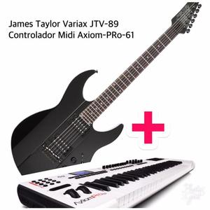 Guitarra Variax Teclado Midi AxiomPro 61