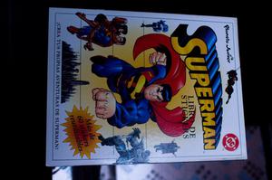 comics dc superman libro de stikers