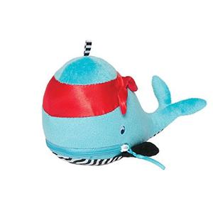 Juguete De Manhattan Waldon Whale Zip Y Play Teether