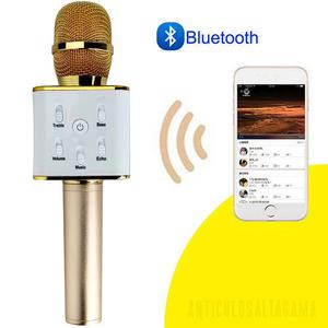 Micrófono Karaoke Q7 - Bluetooth Parlante Portatil +