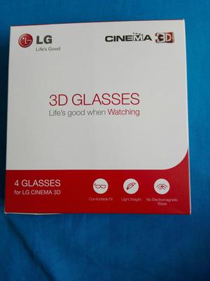 Vendo Gafas 3d L.g Originales Nuevas