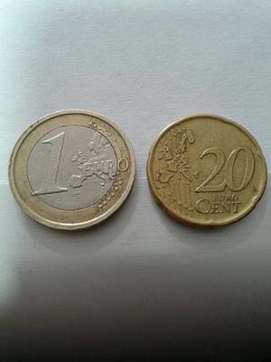 Un Euro  Y 20 Centavos De Euro España Cervantes 
