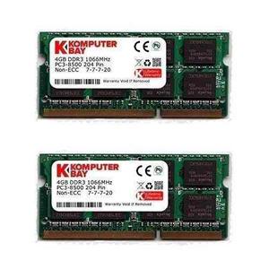 Memoria De Ordenador Portátil De 8gb (2x 4gb) Ddr3