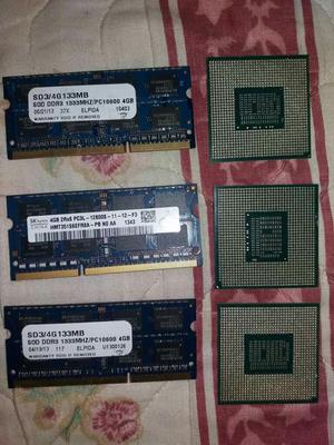 Procesadores Core 5! Y Memoria Ram 4gb
