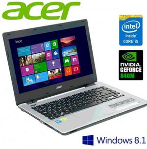 Vendo Acer E14, Procesador Intel Core 5