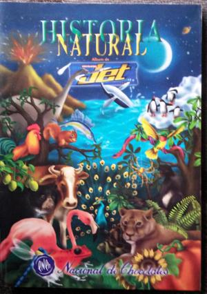 Album Jet Historia Natural a medio llenar excelente estado