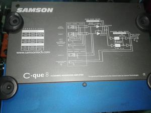 Amplificador de Audifonos Samson Cque 8