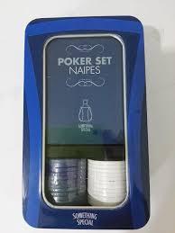 Juego de Poker Set De Naipes con Fichas