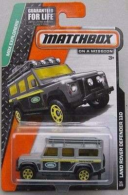 Land Rover Defender Escala 1/64 Coleccion Matchbox
