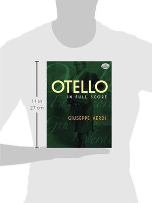 Otello En Full Score (partituras De Música De Dover)