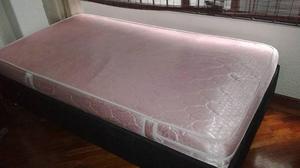 Base cama sencilla colchón