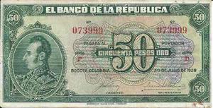 Billetes De Colombia