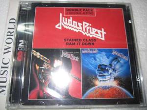 Judas Priest Stained Class /raw It Down Cd Doble Sellado