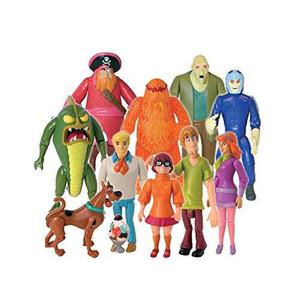 Juguete Scooby Doo Monster Set Figura De Acción, De 10 Paqu