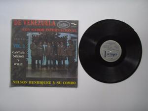 Lp Vinilo Nelson Enriquez Willy Quintero De Venezuela Vol 3