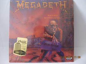 Megadeth Lp Peace Sells 180 Gr. Limited Sellado Disponible