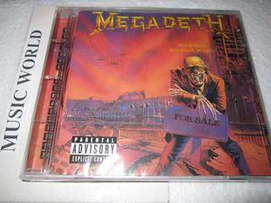 Megadeth Peace Sells Cd Remasterd Fabricado Argentina