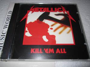 Metallica Kill Em All Cd Nuevo Sellado Blackened U.s.a