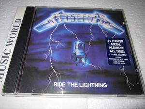 Metallica Ride The Lightning Cd Sellado Blackened U.s.a