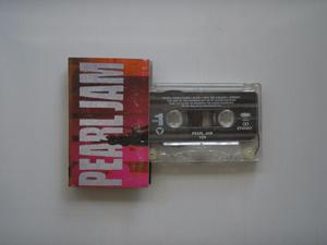 Pearl Jam Ten Cassette Printed Usa 