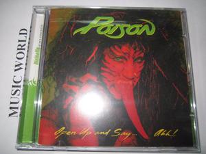 Poison - Open Up And Say Ahh-cd + Bonus Remasterd Importado