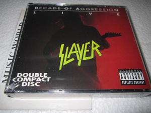 Slayer Decade Of Aggression Cd Doble- Press U.s.a Sellado
