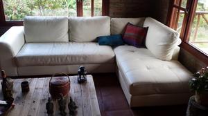 Sofa en L Blanco